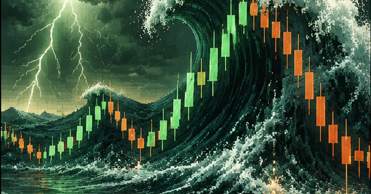 Understanding Market Volatility: Movement, Measurement and Risk educational research illustration